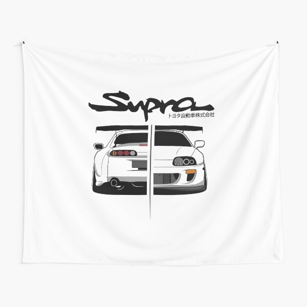Toyota Supra MK IV - CarCorner Tapestry