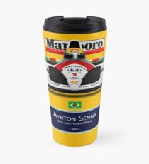 Ayrton Senna - McLaren MP4/6 Travel Mug