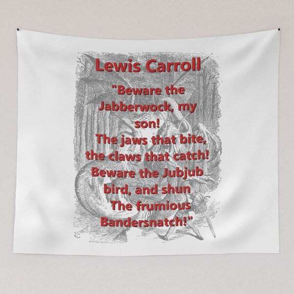 Artikelvorschau, Jabberwocky 2 - L Carroll entworfen und verkauft von CrankyOldDude.