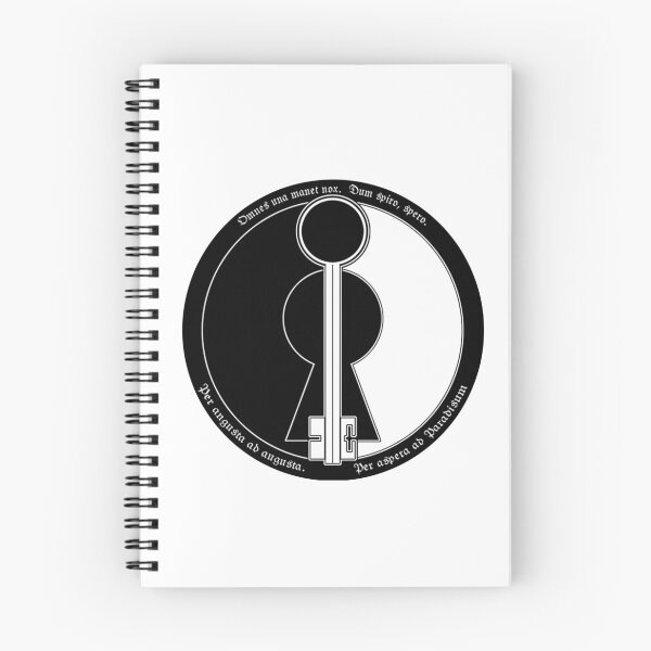 Item preview, Omnes una manet nox. Dum spiro, spero. Per angusta ad augusta. Per aspera ad paradisum. designed and sold by Sofia Calì.