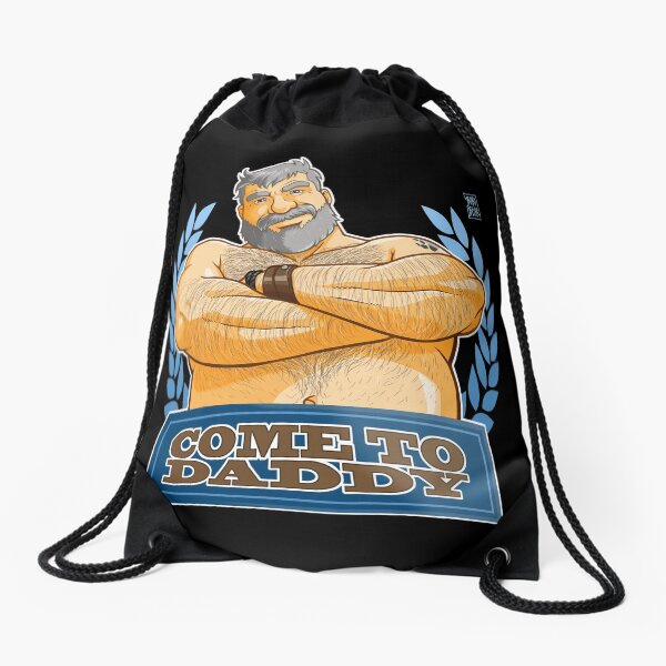 COME TO DADDY Drawstring Bag