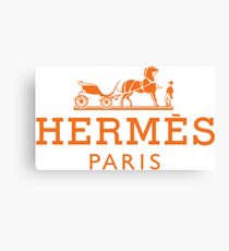 HERMES PARIS, Classic Vintage Poster Canvas Print