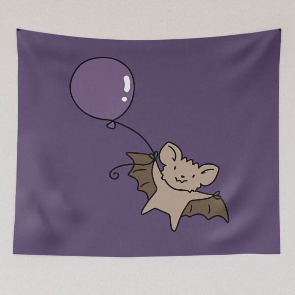 Item preview, Purple Balloon Bat designed and sold by SaradaBoru.