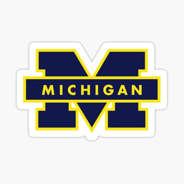 Michigan football Sticker