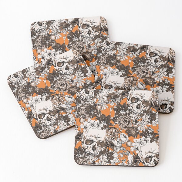 Item preview, SKULLS ORANGE designed and sold by magicdreams.