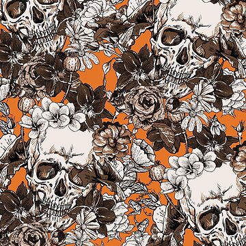 Aperçu de l'œuvre CRÂNES ORANGE de magicdreams