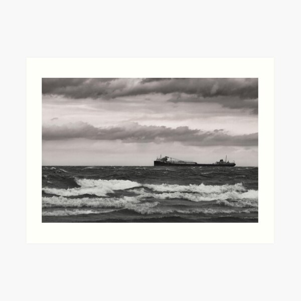 Lake Ontario Freighter Art Print