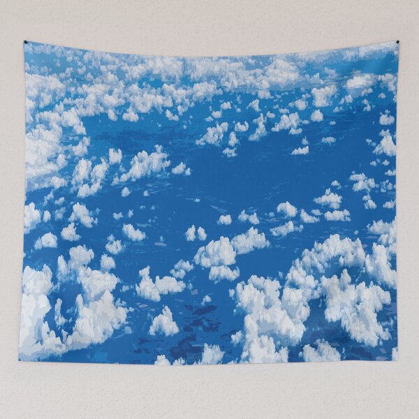 Item preview, Clouds From A Plane Window- Sky Travelling Travel Weather designed and sold by VikingRunes.