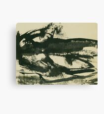 Tree and path Canvas Print