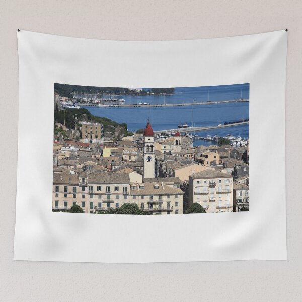 Item preview, Old Corfu town summer season designed and sold by goceris.