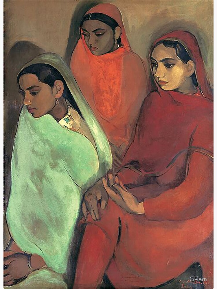 Three Girls - Amrita Sher-Gil by GPam