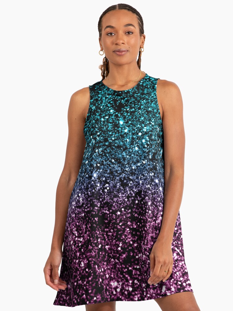 Tropical Summer Night Lady Glam #1 (Photo of Glitter Only - Not  Reflective)" A-Line Dress for Sale by anitabellajantz | Redbubble