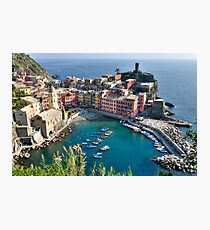 Vernazza, Cinque Terre, Italy Photographic Print