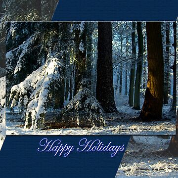 Artwork thumbnail, Pines Doorway - Happy Holidays by steppeland