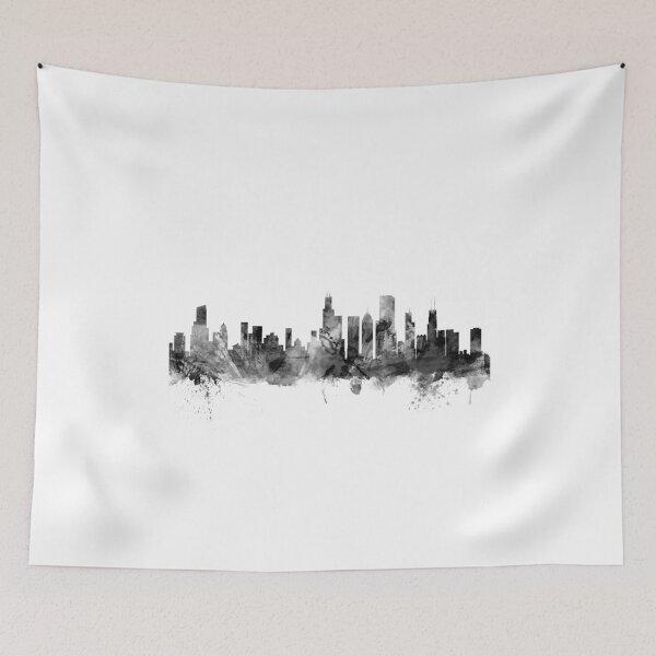 Item preview, Chicago Illinois Skyline designed and sold by ArtPrints.