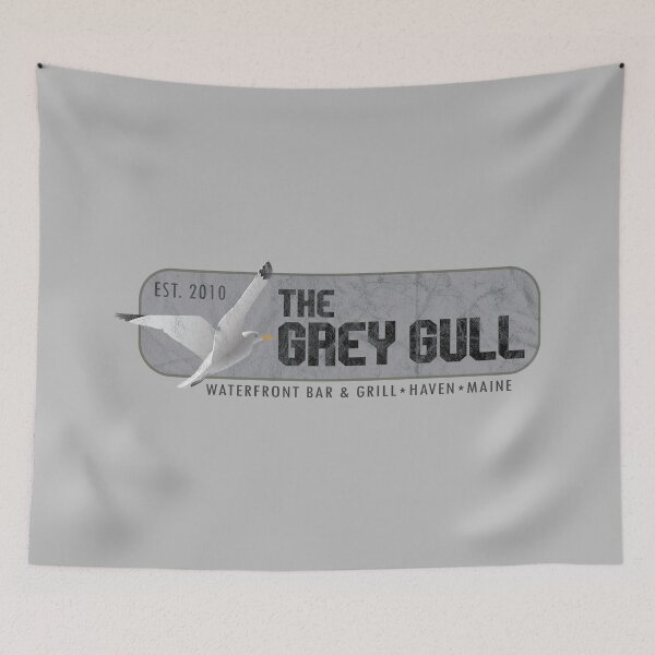 Item preview, The Grey Gull designed and sold by GoMerchBubble.