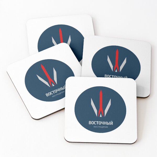 Item preview, Vostochny Cosmodrome Blue Logo designed and sold by Nikki SpaceStuffPlus.