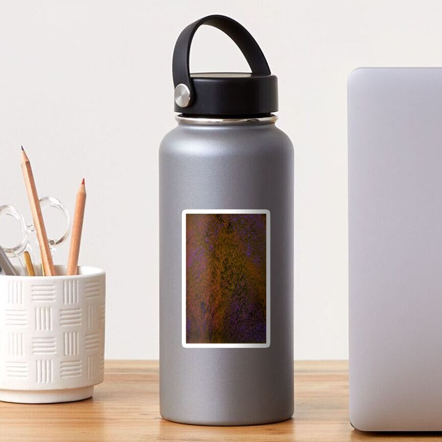 Flower Shower - Abstract Pixel Art Sticker