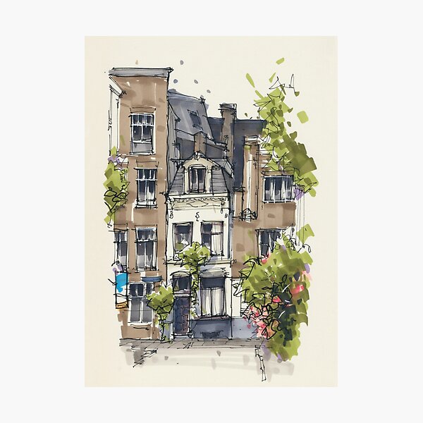 Item preview, Amsterdam Canal house designed and sold by Albert Kiefer.