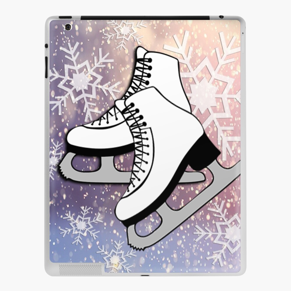 Cartoon Christmas Ice Skating Stickers Stylish Cutting Dies Clear