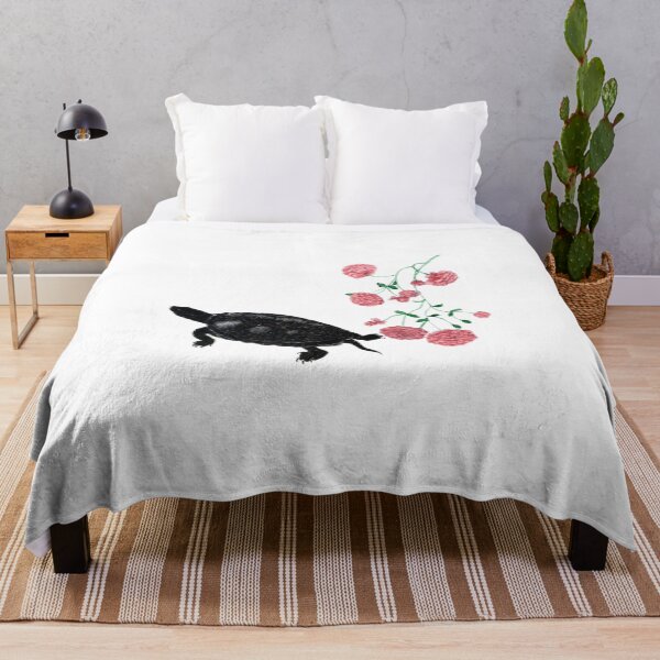 Item preview, Black Turtle and Roses designed and sold by mooonhannah.