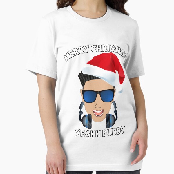 Artikel-Vorschau von DJ Pauly D Weihnachten Funny Jersey Shore Frohe Weihnachten Yeah Buddy, designt und verkauft von TeagoShirts.
