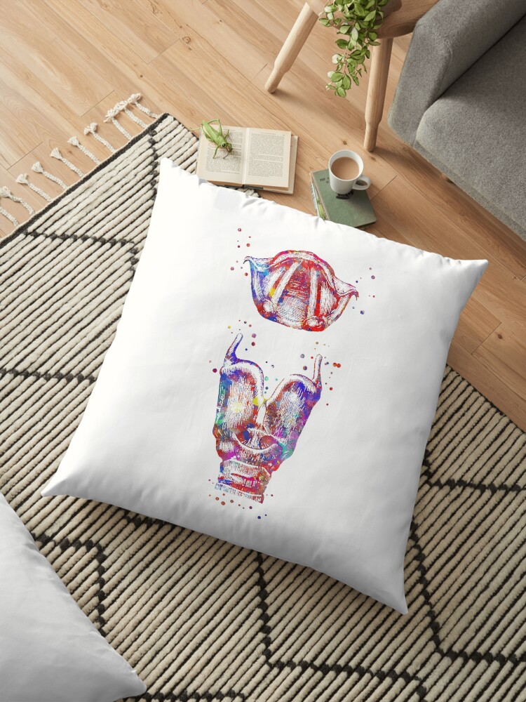 Larynx Larynx And Vocal Cord Watercolor Larynx Mouth Anatomy
