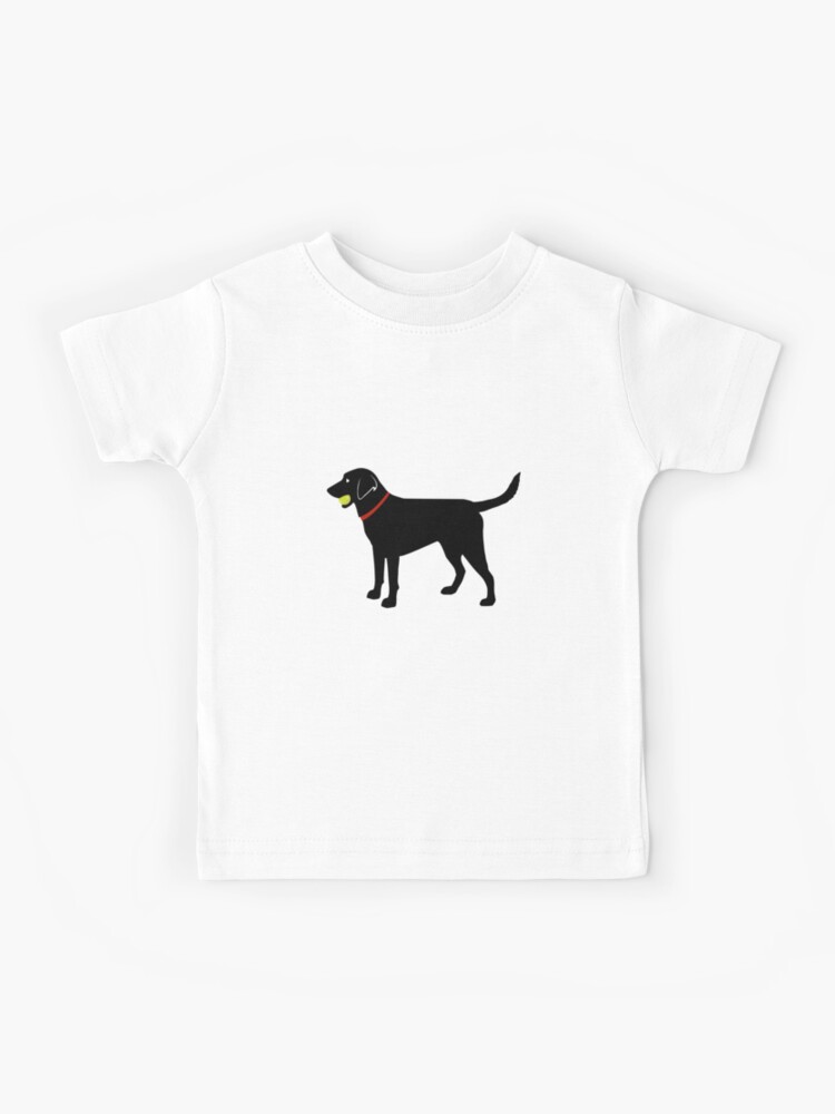 Labrador Retriever Fetch, Black Lab Play Ball T-Shirt Labrador Retriever Fetch, Black Lab Play Ball T-Shirt