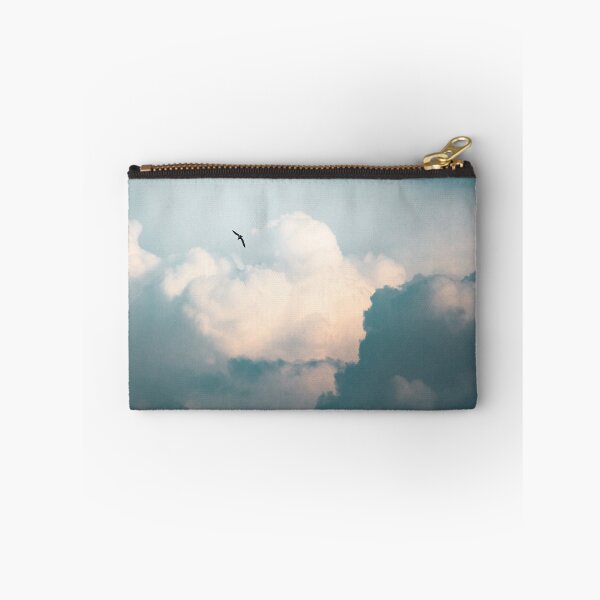 Item preview, Seagull flies in a background with foamy clouds designed and sold by Fa scri.