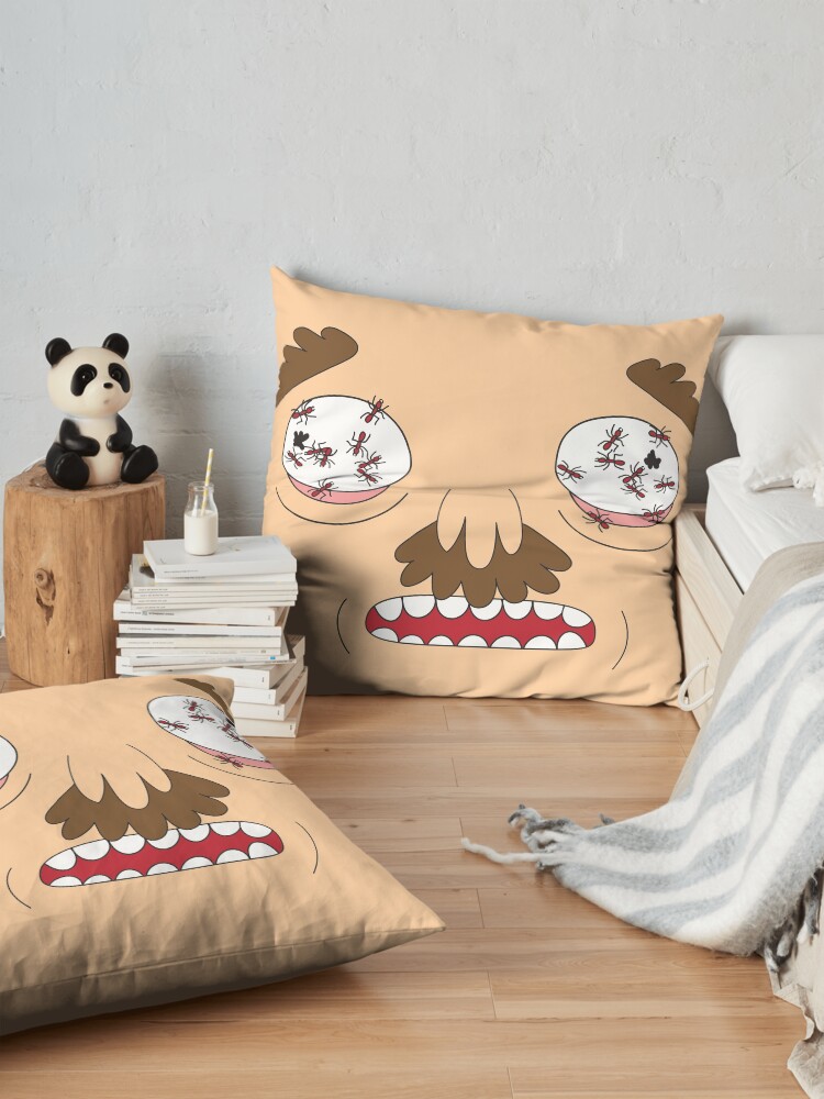 Alternate view of Ants In My Eyes Johnson (Rick and Morty) Floor Pillow