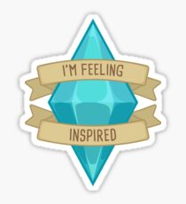 I'm Feeling Inspired Plumbob Sticker
