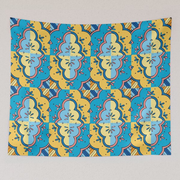 Item preview, Diseño azul y amarillo designed and sold by jmausy.