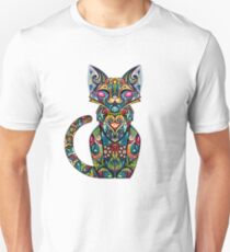 Camiseta unisex Arte abstracto gato