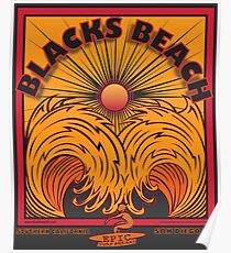 BLACKS BEACH Poster