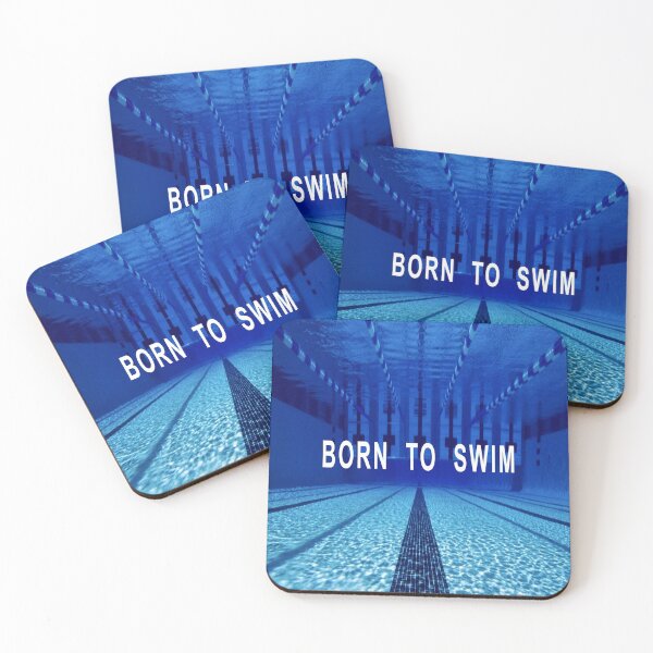 Item preview, Swimming Inspirational Quote designed and sold by wimblettdesigns.