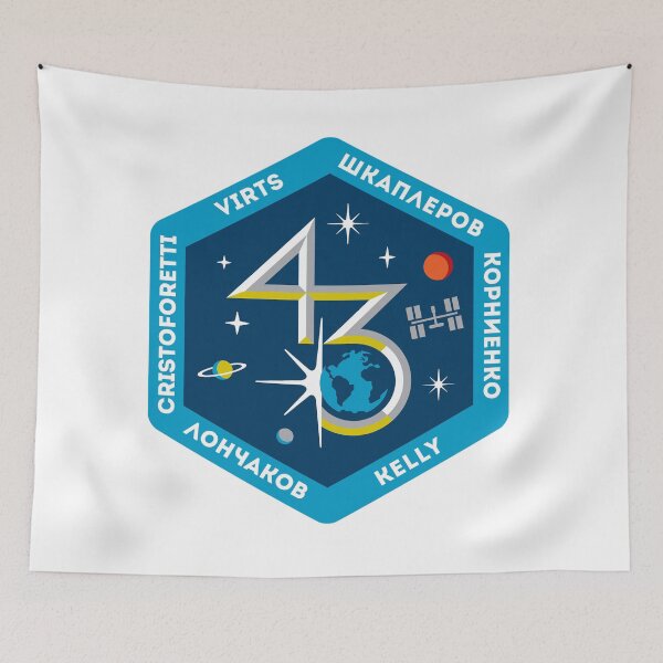Item preview, Expedition 43 Mission Patch designed and sold by Nikki SpaceStuffPlus.