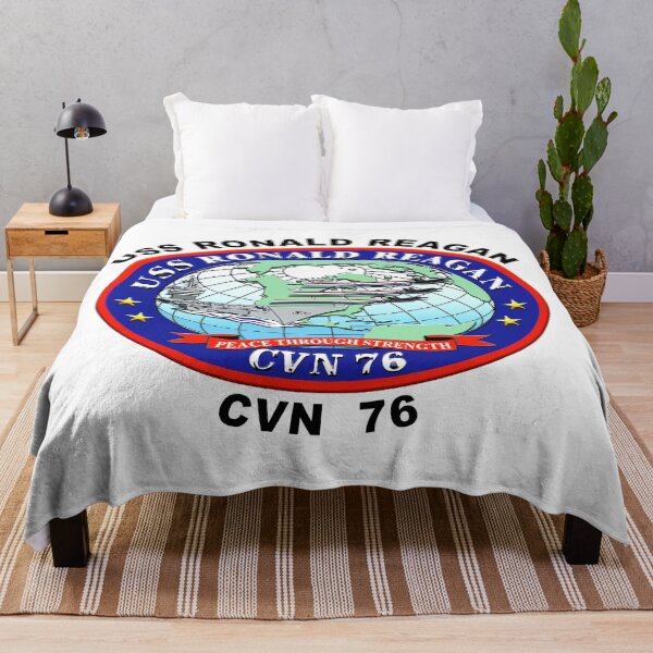 Item preview, USS Ronald Reagan (CVN-76) Crest designed and sold by Nikki SpaceStuffPlus.