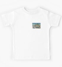 Hokusai - Landschaft Kinder T-Shirt
