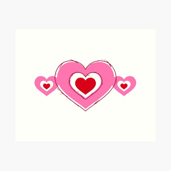Item preview, Heart romantic love grunge graffiti designed and sold by Helen-Storm.
