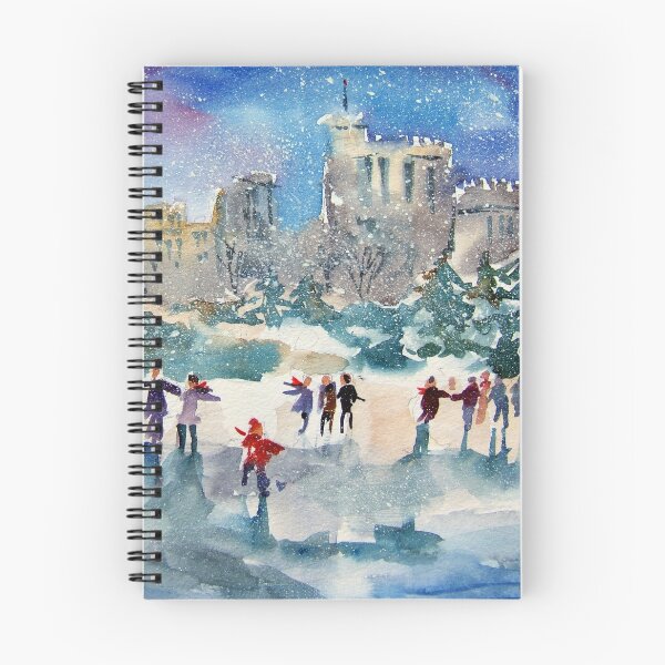 Item preview, Ice Skating At Windsor Castle London designed and sold by Ballet Dance-Artist.