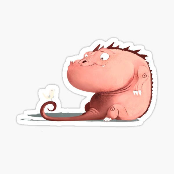 Cute Dino Sticker