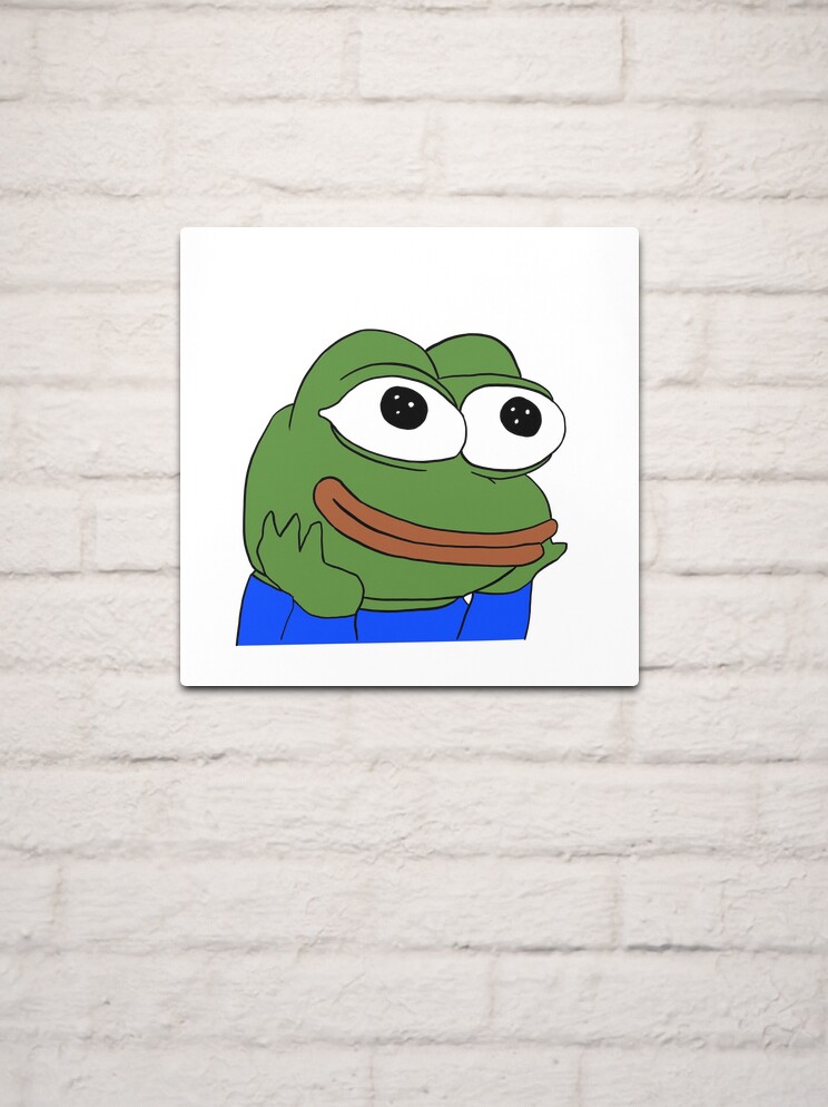 Pepega -Twitch Emote Art Print for Sale by renukabrc