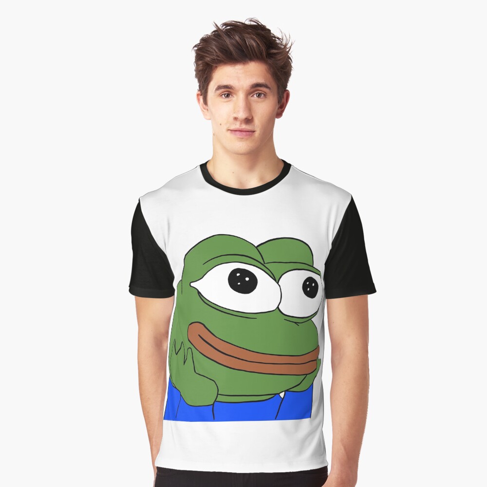 Pepega T shirt 4head lul pepega pepehands feelsbadman feelsgoodman  omgscoots pepos pepel 0310D - AliExpress