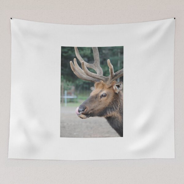 Item preview, This Caribou is licking his chops! designed and sold by 2CrabbySisters.