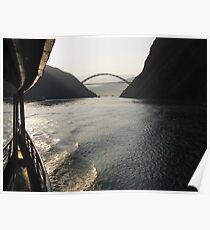 Wu Gorge, near Wushan, China Poster
