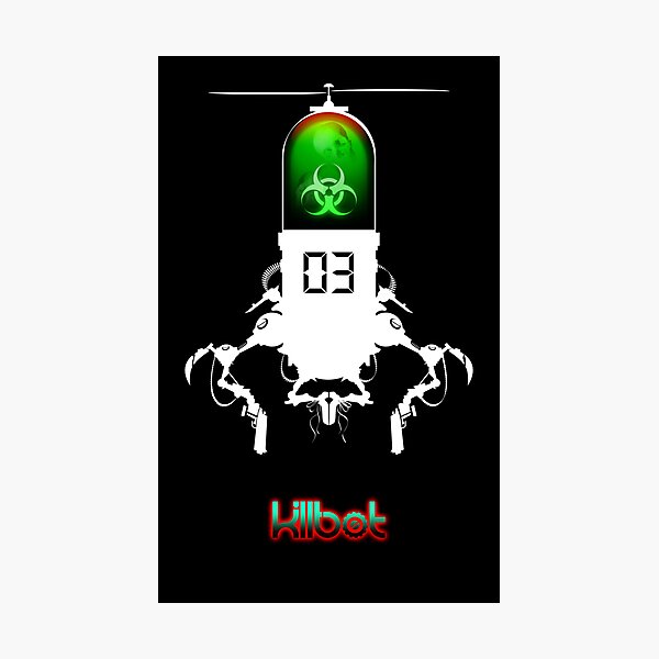 Item preview, Killbot 03: Bitter Pill designed and sold by Simon Sherry.