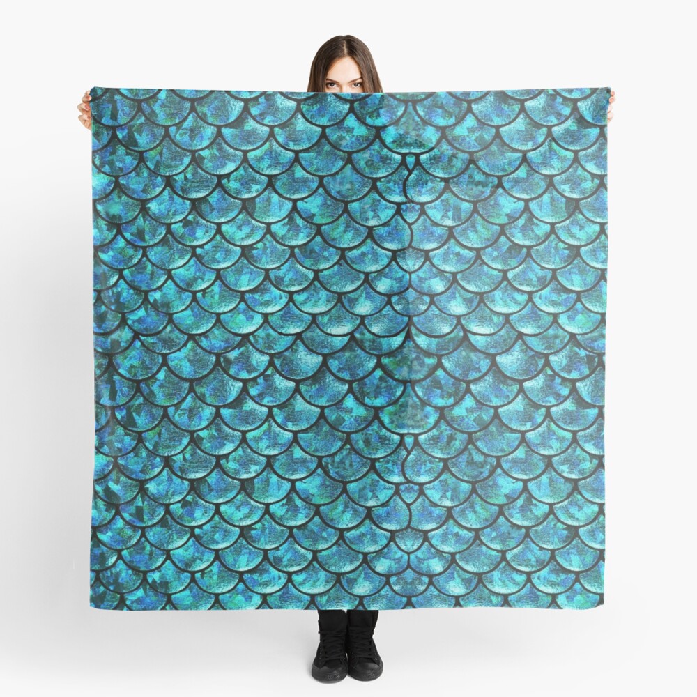 Mermaid Scales Scarf