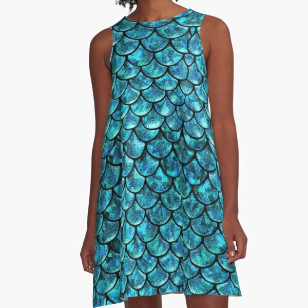 mermaid scales dress