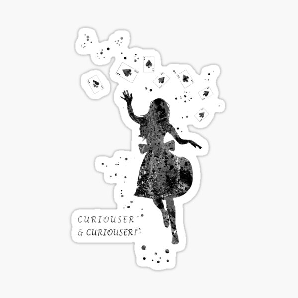 Foxy in Wonderland decorative planner stickers - Alice, Mad Hatter, Qu –  Stationery Wonderland