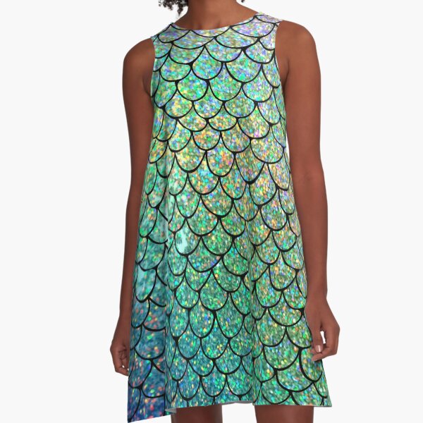Artikel-Vorschau von Bunte Glitter Mermaid Scales, designt und verkauft von maryedenoa.